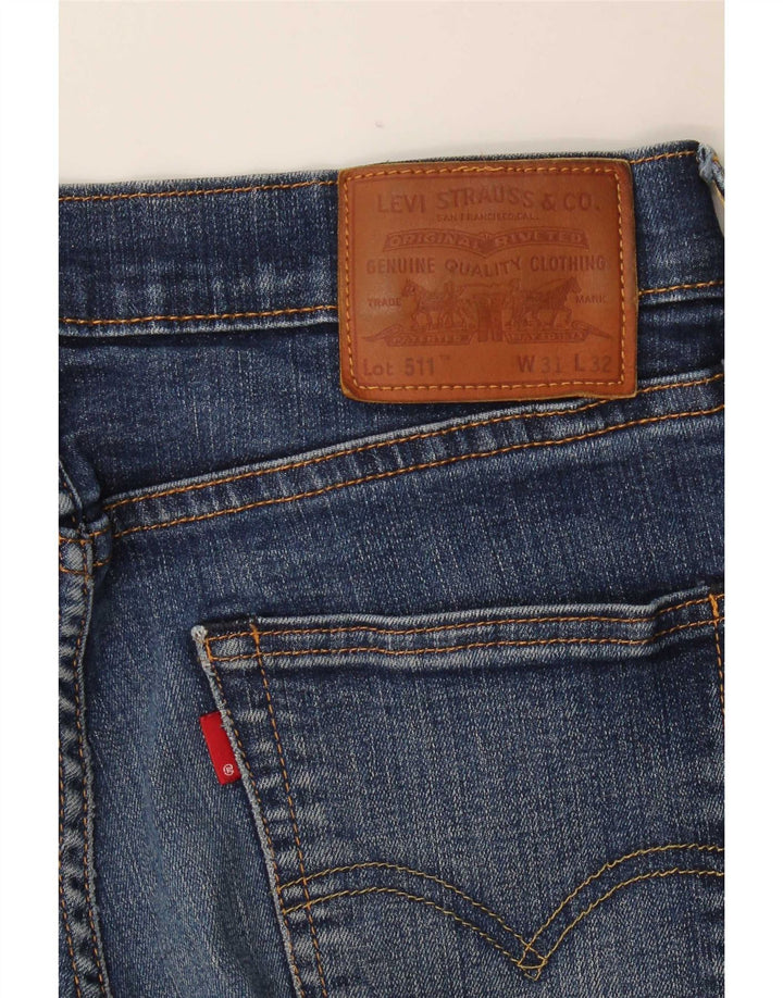 Levi's Jean Slim 511 Homme W31 L32 Bleu Coton