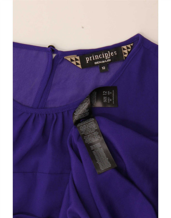 Principes Robe droite sans manches pour femme UK 12 Violet moyen