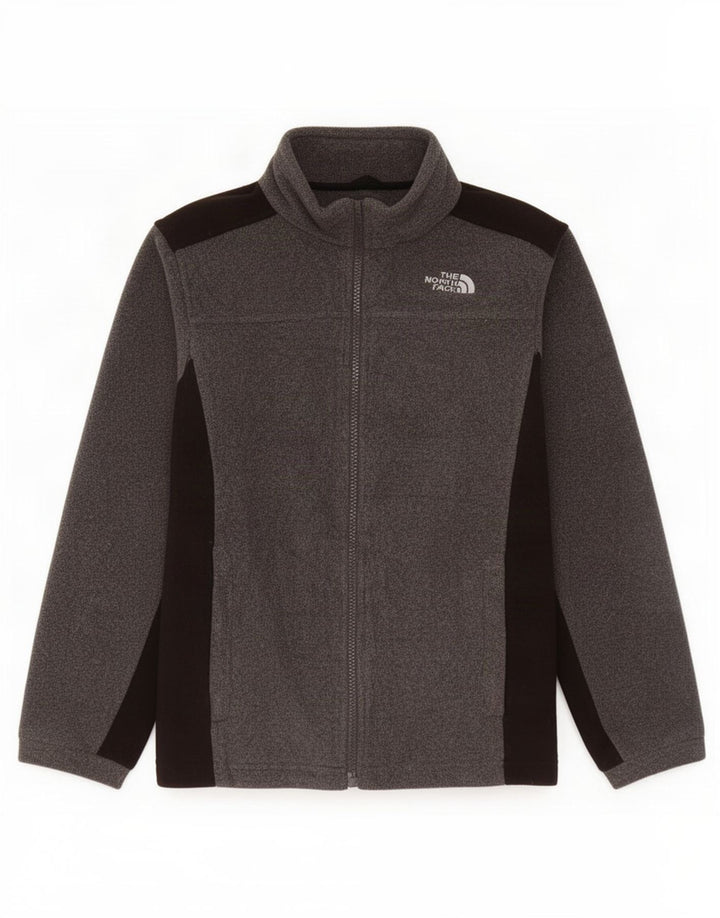 The North Face Veste Polaire Garçon 10-11 Ans Gris Moyen Colourblock