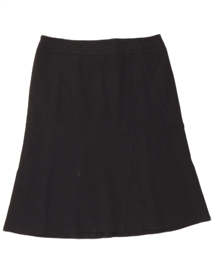 COAST Jupe trapèze pour femme UK 16 Large W34 Noir Polyester