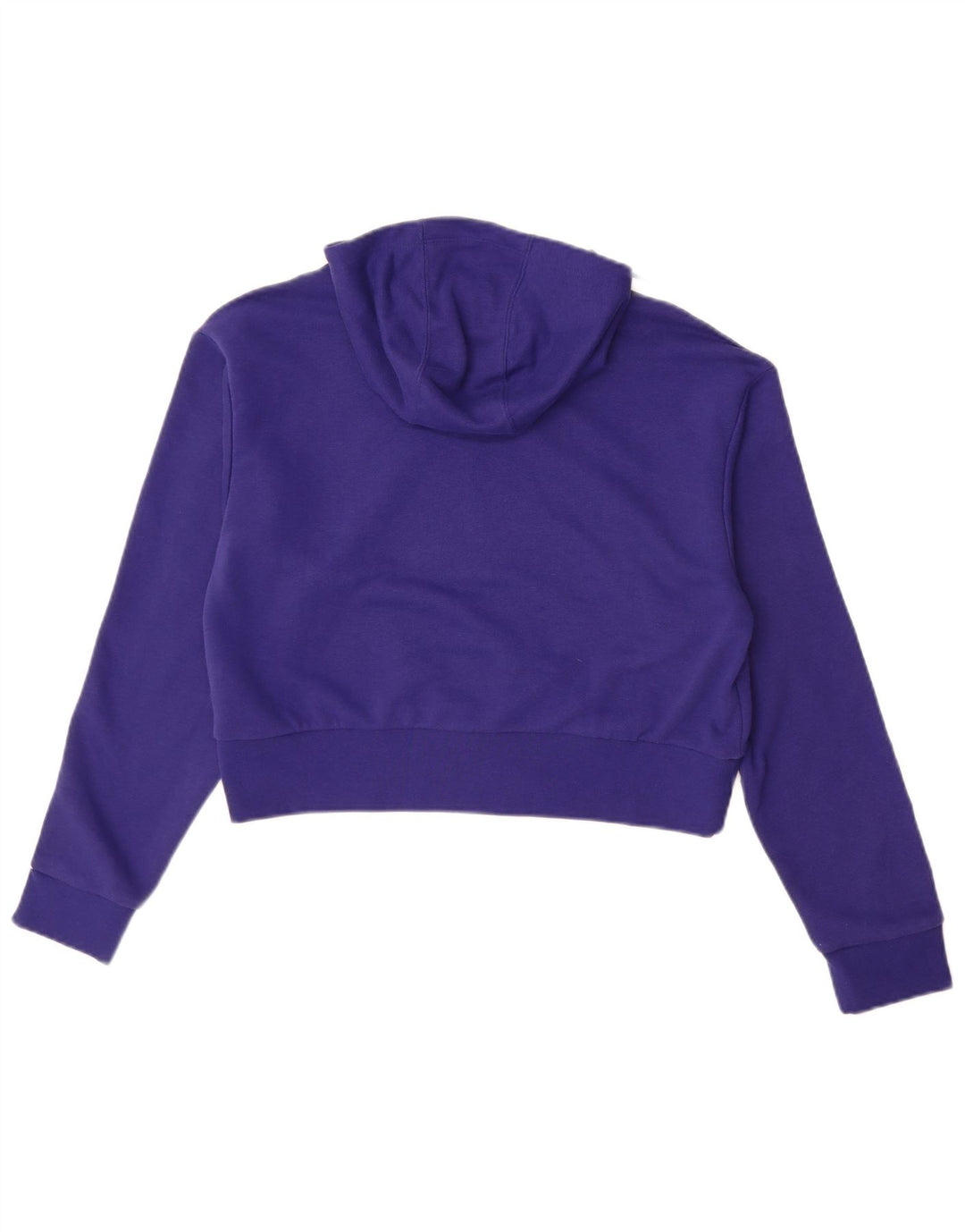 ADIDAS Pull à capuche court graphique pour fille 13-14 ans Violet Floral Coton