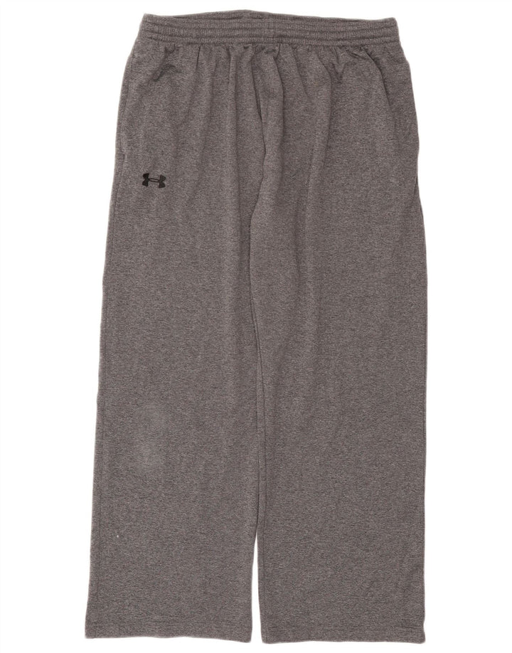 Under Armour Pantalon de Survêtement XL Gris Moucheté Polyester Homme