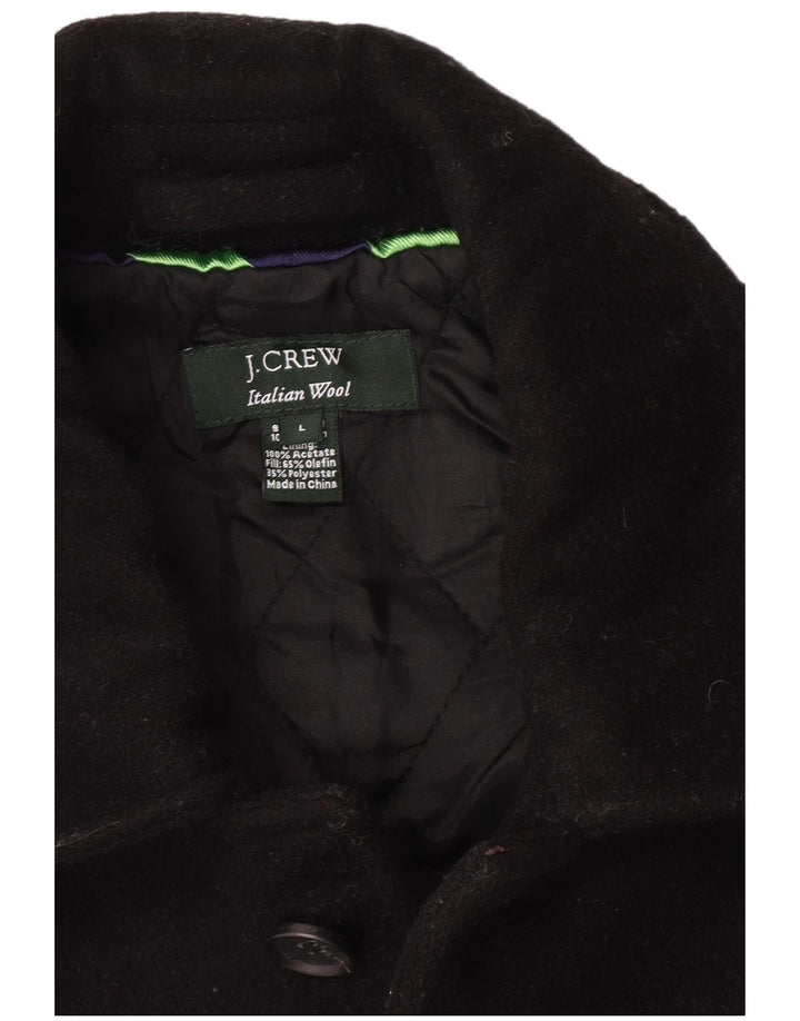 J. Crew Pardessus pour homme UK 40 Large laine noire