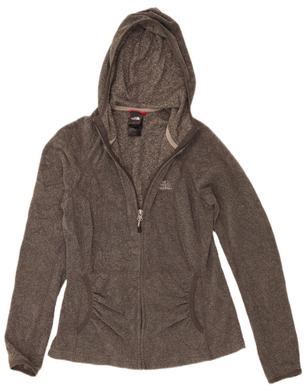 The North Face Veste de survêtement à capuche pour femme UK 10 Small Gris