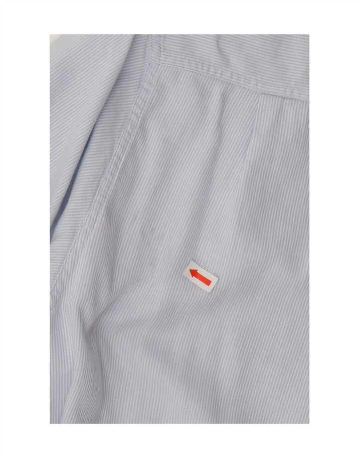 ARMANI JUNIOR Chemise Garçon 13-14 ans Coton Rayé Bleu