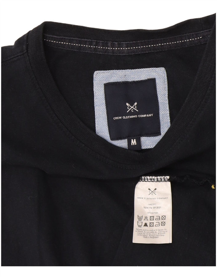 Crew Clothing T-Shirt Homme Bleu Marine Moyen Coton