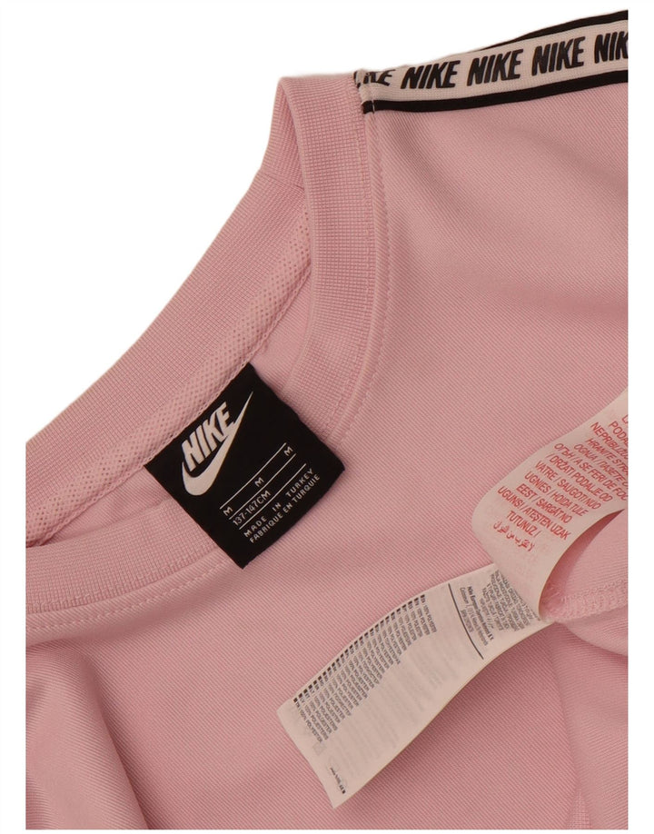 Nike Sweat-shirt graphique fille 10-11 ans Rose moyen Polyester