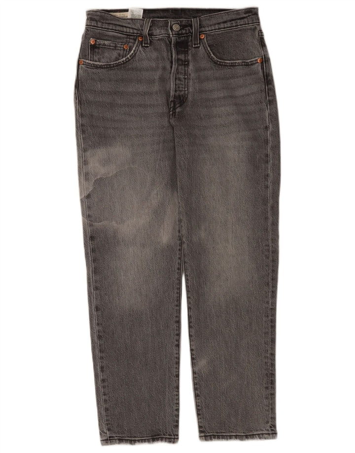 Levi's Jean Droit 501 Femme W27 L26 Gris Coton