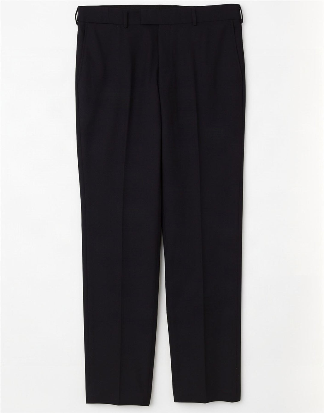 Jaeger Pantalon décontracté droit pour homme W36 L33 Bleu marine Laine