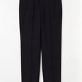 Jaeger Pantalon décontracté droit pour homme W36 L33 Bleu marine Laine