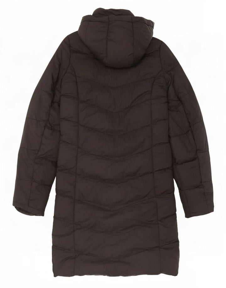 Mountain Warehouse Manteau rembourré à capuche pour femme UK 8 Small Noir Polyester