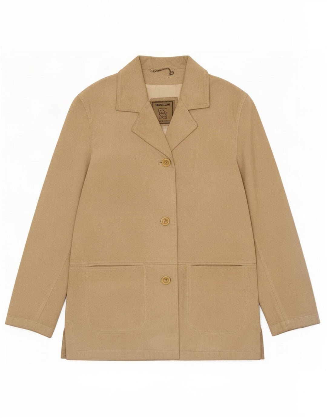 Privilegi Veste en Daim Femme IT 48 XL Cuir Beige