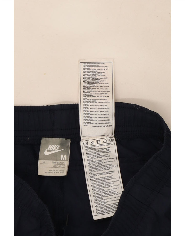 Nike Pantalon de survêtement garçon 10-11 ans Bleu marine moyen Polyester