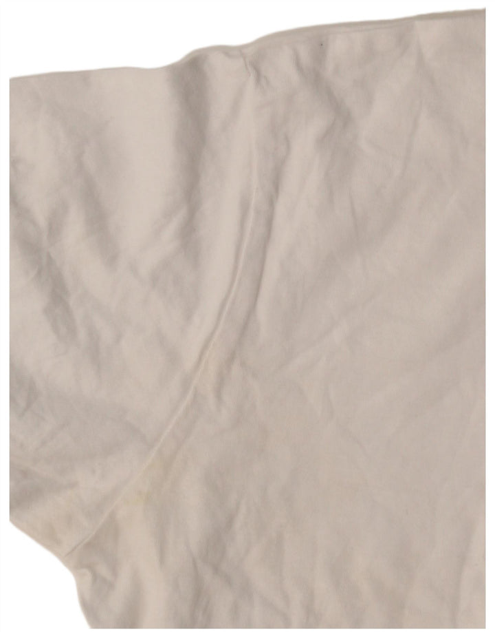Roxy T-shirt graphique pour femme UK 16 Large Blanc Coton