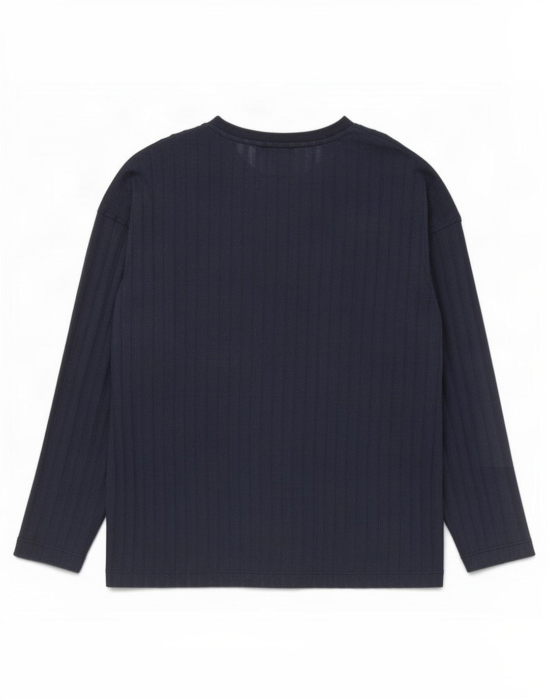 Marks & Spencer Haut à manches longues pour femme UK 12 Bleu marine moyen Polyester