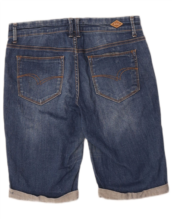 Lee Cooper Short en jean pour femme US 10 Large W30 Bleu Coton