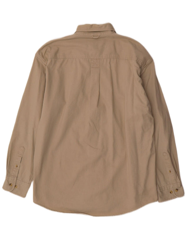 Timberland Chemise En Velours Côtelé Homme Large Beige Coton