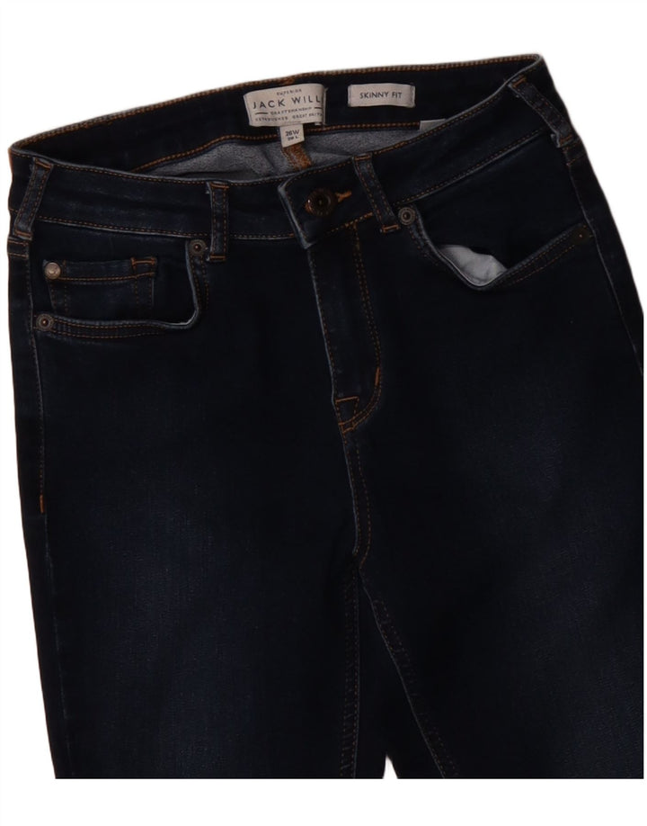 Jack & Jones Jean skinny femme W26 L28 bleu marine polyester