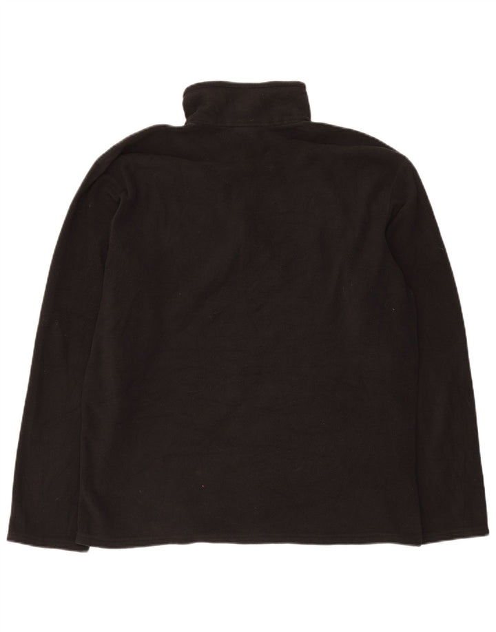 THE NORTH FACE Pull polaire à col zippé pour homme Large Noir Polyester