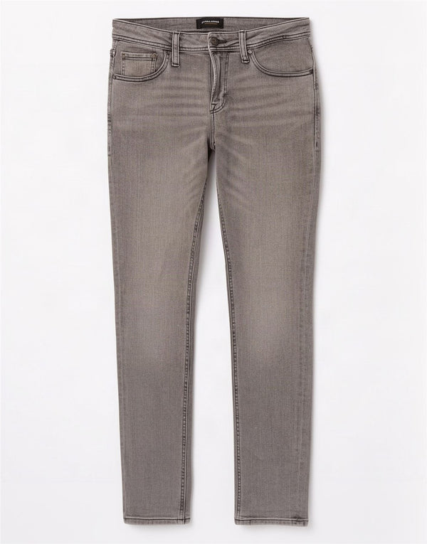 Jack & Jones Jean Skinny Liam W30 L32 Homme Gris Coton