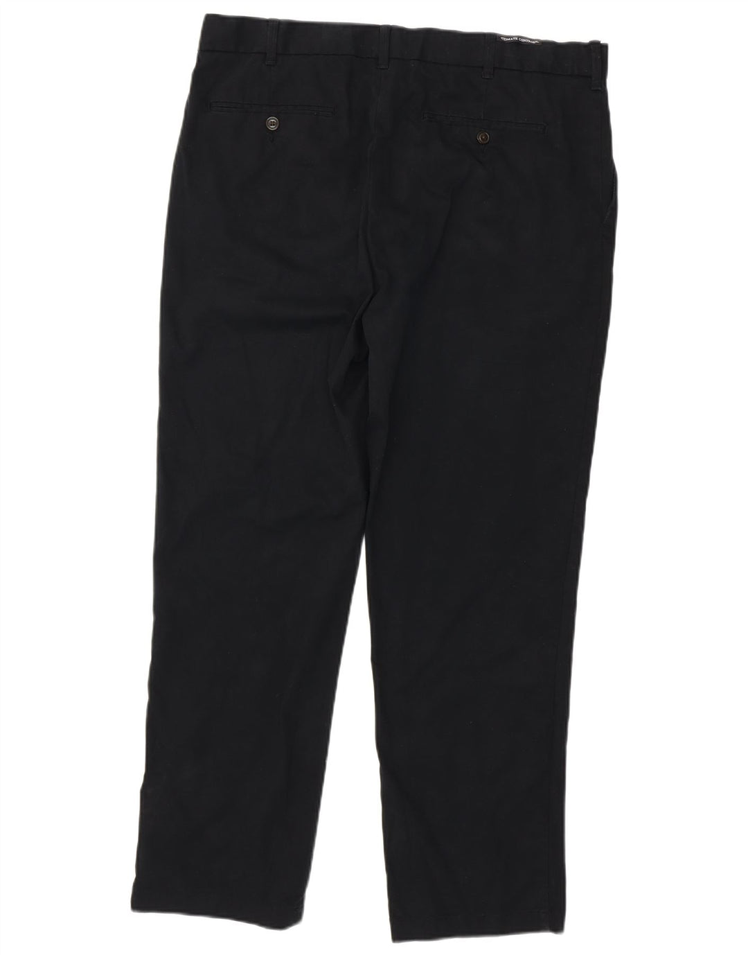 MARKS & SPENCER Pantalon Chino Droit Homme W38 L31 Noir Coton