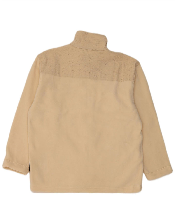 Silvy Veste Polaire Femme UK 16 Grand Beige Floral Polyester