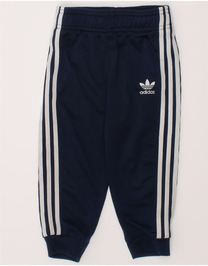 ADIDAS Pantalon de survêtement Joggers bébé garçon 18-24 mois bleu marine