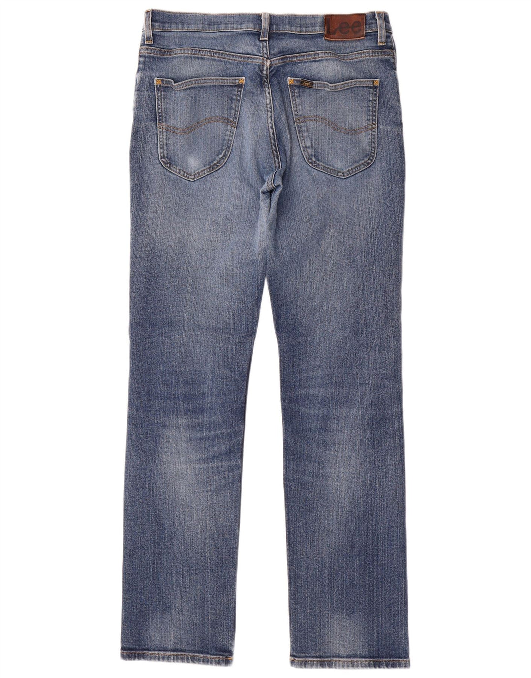 Lee Jean Droit Brooklyn W34 L34 Homme Bleu Coton