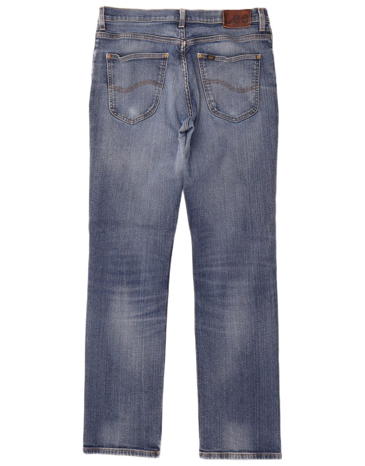 Lee Jean Droit Brooklyn W34 L34 Homme Bleu Coton