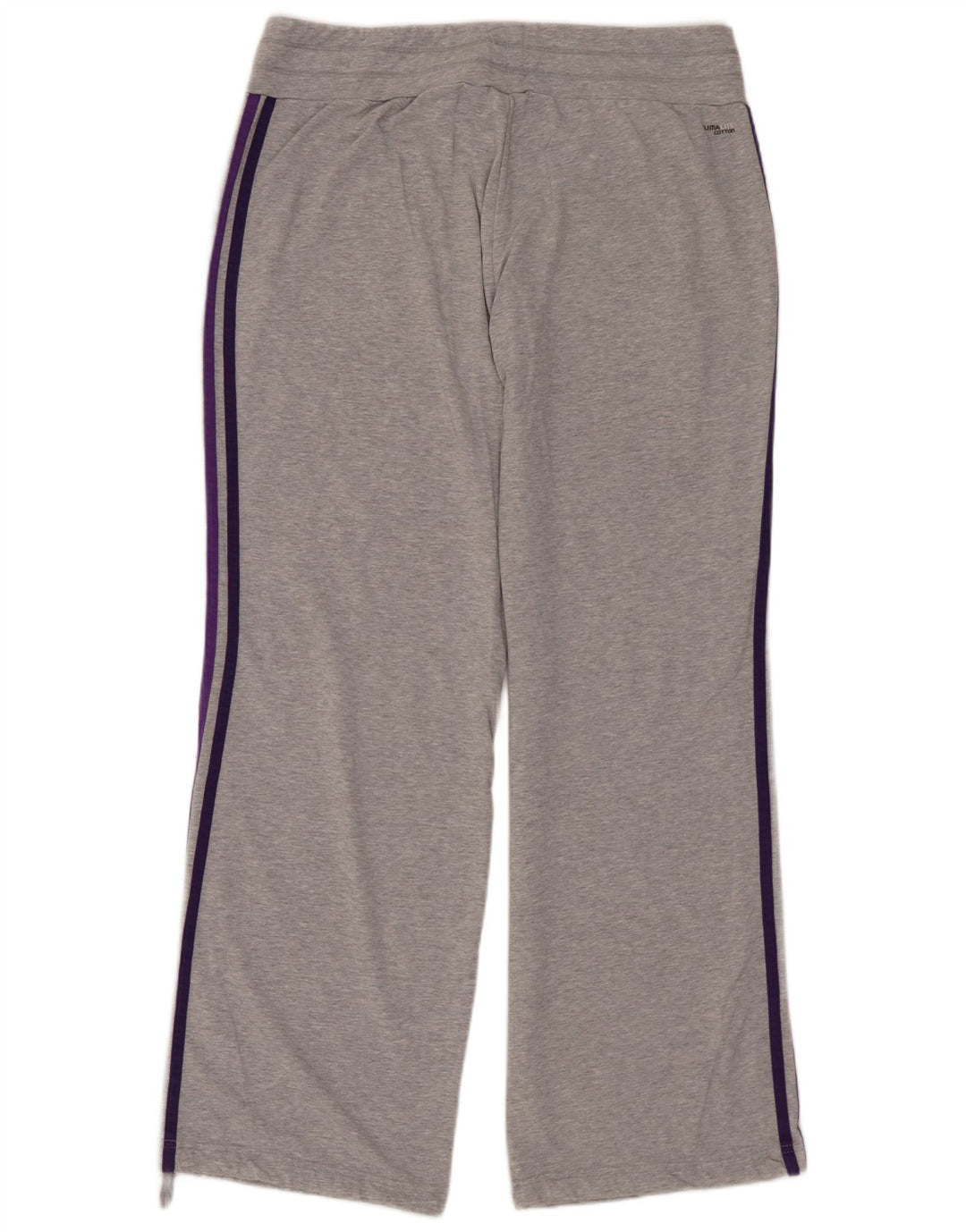 ADIDAS Pantalon de survêtement Climalite pour femme UK 12/14 Gris moyen Coton