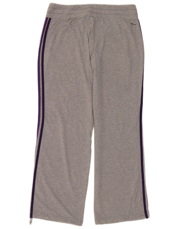 ADIDAS Pantalon de survêtement Climalite pour femme UK 12/14 Gris moyen Coton