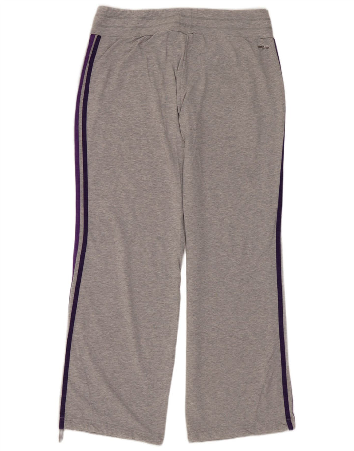 ADIDAS Pantalon de survêtement Climalite pour femme UK 12/14 Gris moyen Coton