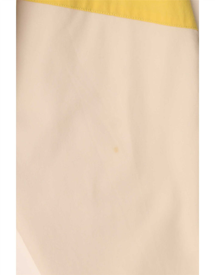 Snipes Veste de survêtement à capuche pour homme XL Blanc Colorblock Polyamide
