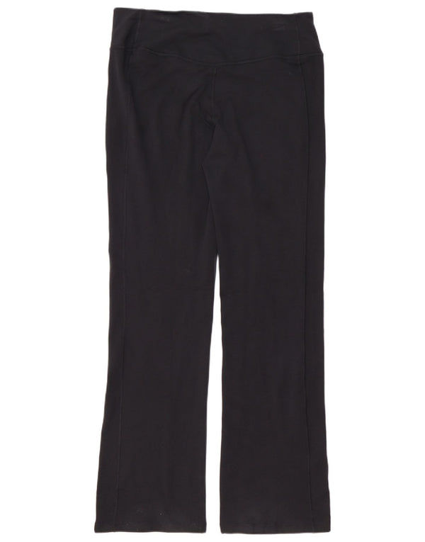 Nike Pantalon de survêtement Dri Fit pour femme UK 14 Large Noir Coton