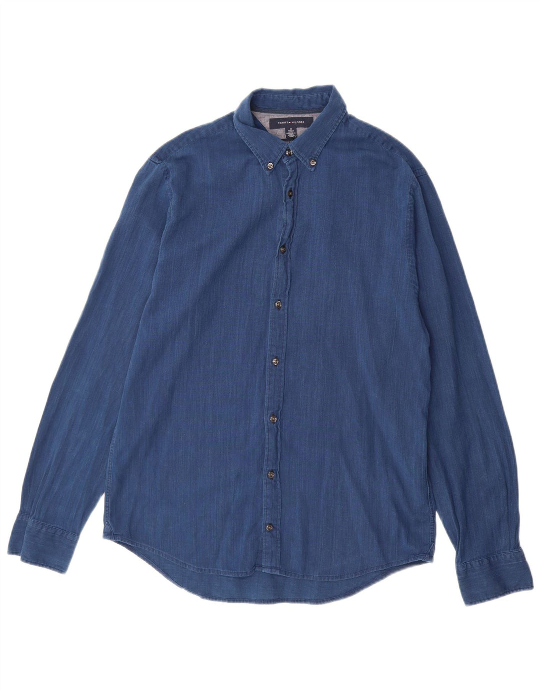 TOMMY HILFIGER Chemise New York Fit Homme Bleu Moyen Coton