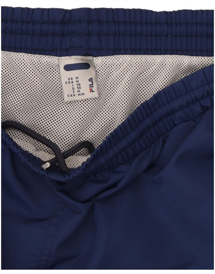 Fila Short de Sport Homme Bleu Marine Moyen