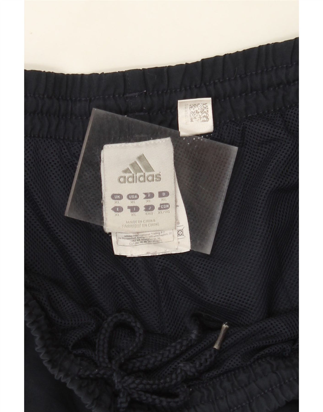 ADIDAS Short de Sport Homme XL Bleu Marine Polyester