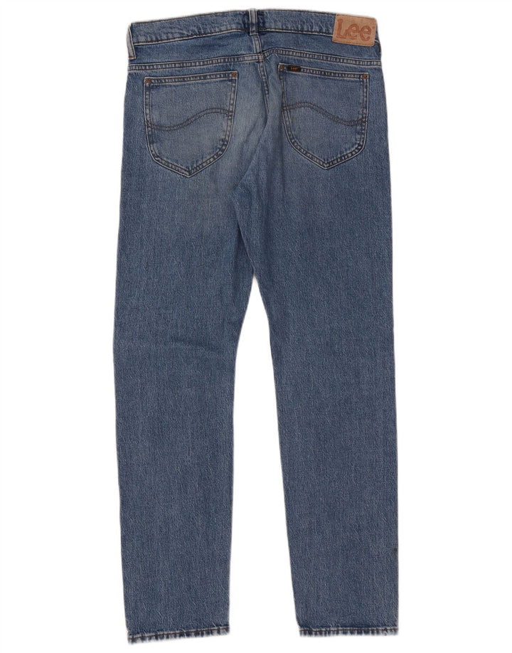Lee Jean Slim Rider W32 L32 Homme Bleu Coton