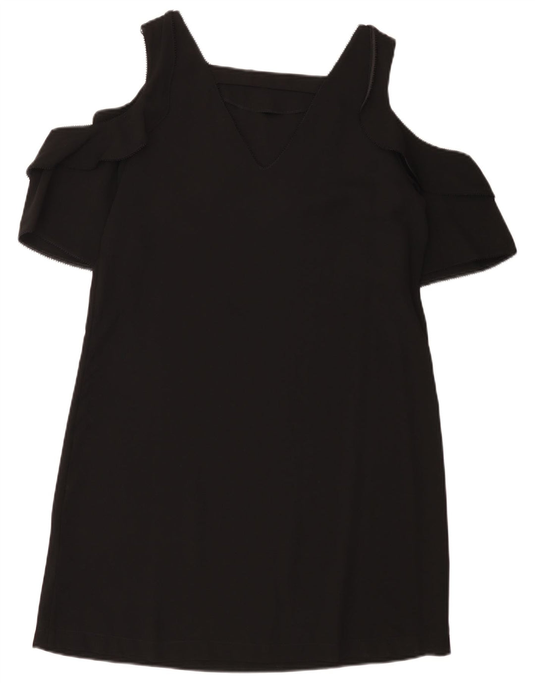 Next Robe à épaules dénudées pour femme UK 42 Medium Noir Polyester