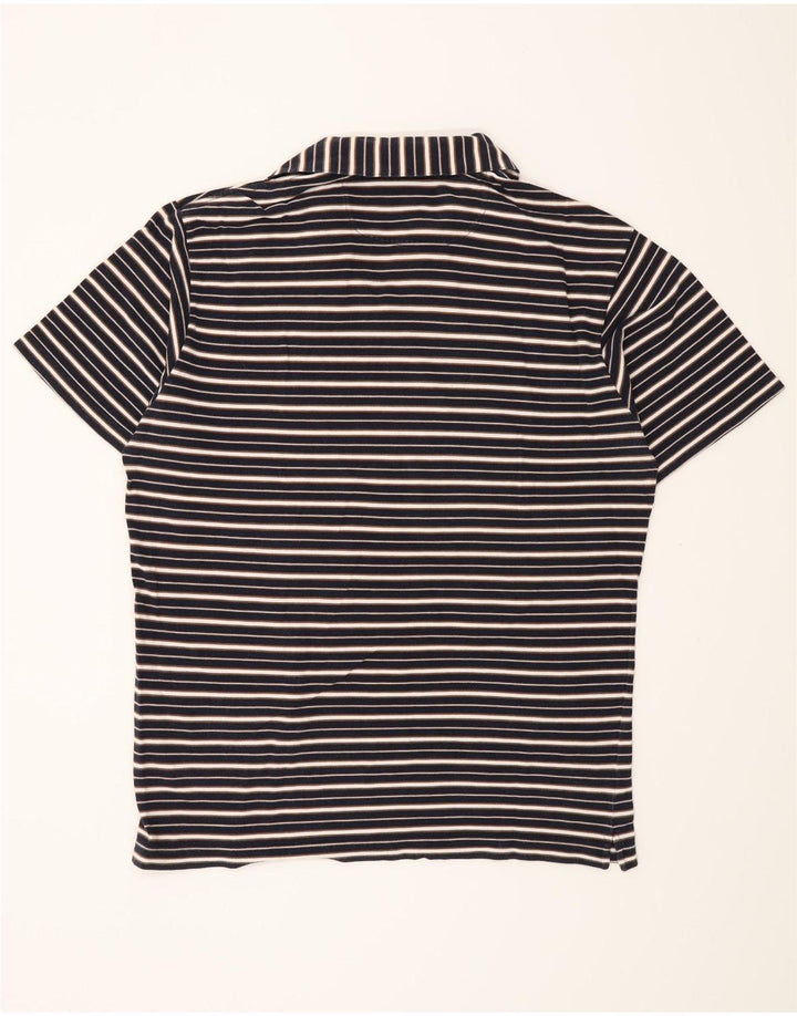 Brooksfield Polo Homme IT 52 Large Bleu Marine Rayé