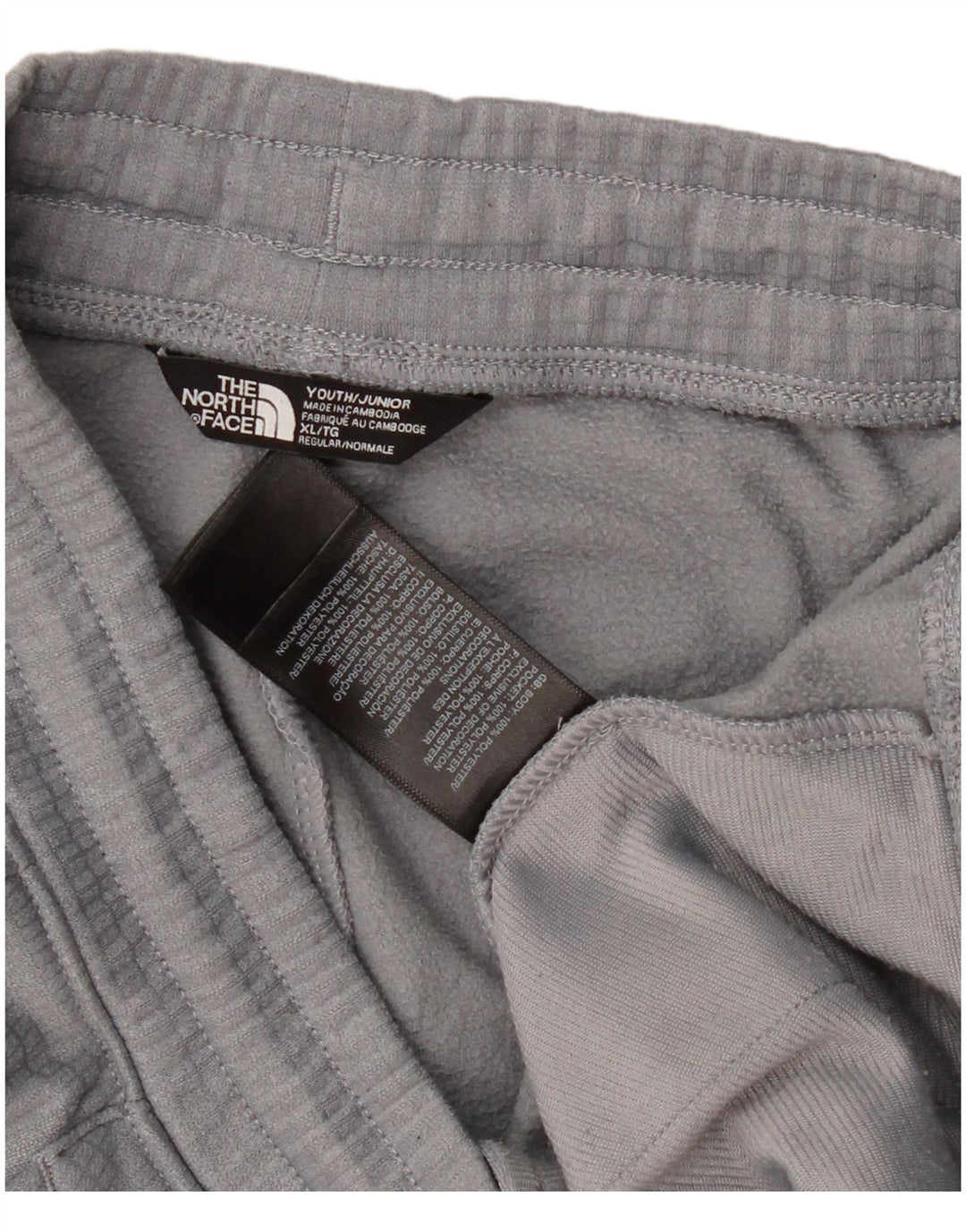 THE NORTH FACE Short de sport graphique pour garçon 14-15 ans XL Gris Polyester