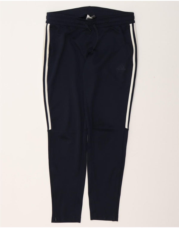 ADIDAS Pantalon de survêtement Aeroready pour femme UK 12/14 Bleu marine moyen