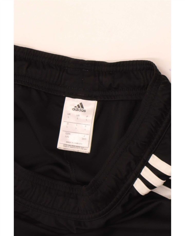 Adidas Short de sport Climalite pour homme, grand, noir, polyester