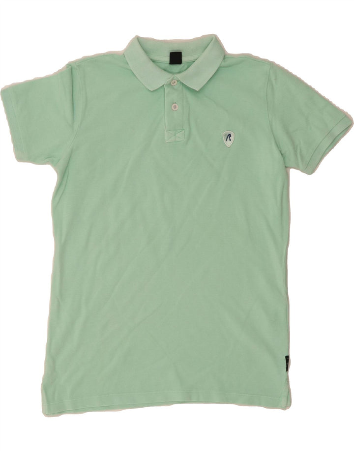 REPLAY Boys Polo Shirt 11-12 Years Green Vintage Replay and Second-Hand Replay from Messina Hembry 