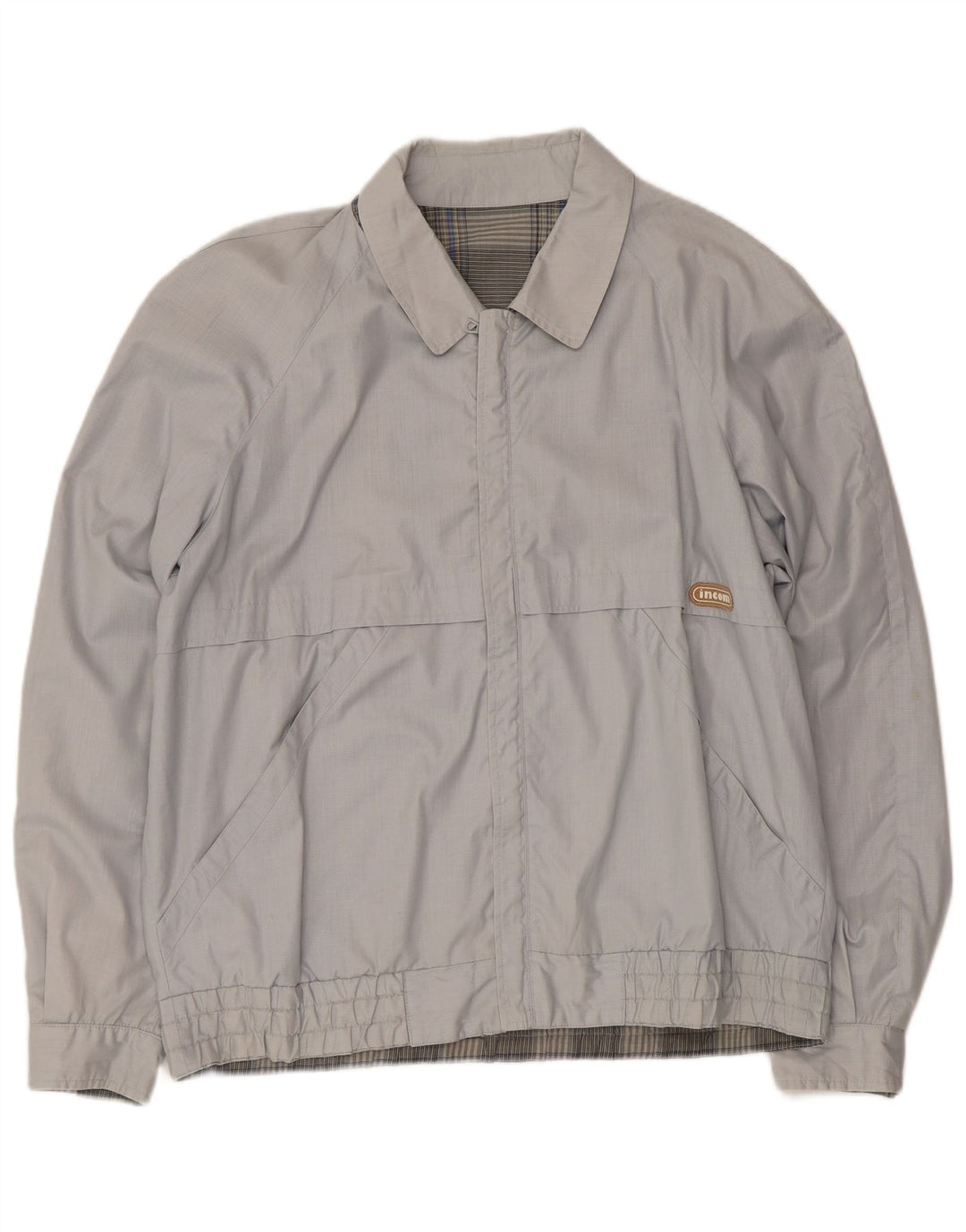 INCOM Veste Bomber Homme UK 40 Large Gris
