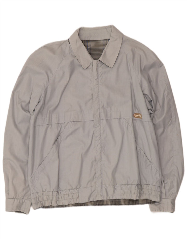 INCOM Veste Bomber Homme UK 40 Large Gris
