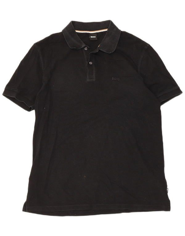Hugo Boss Polo Homme XL Noir Coton