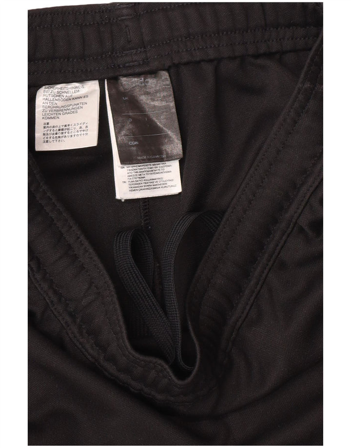 ADIDAS Pantalon de survêtement Climalite pour hommes, petit, noir, polyester