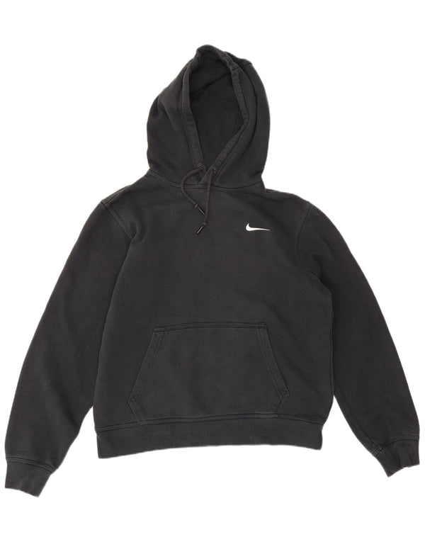 Nike Pull à capuche pour homme en coton noir moyen