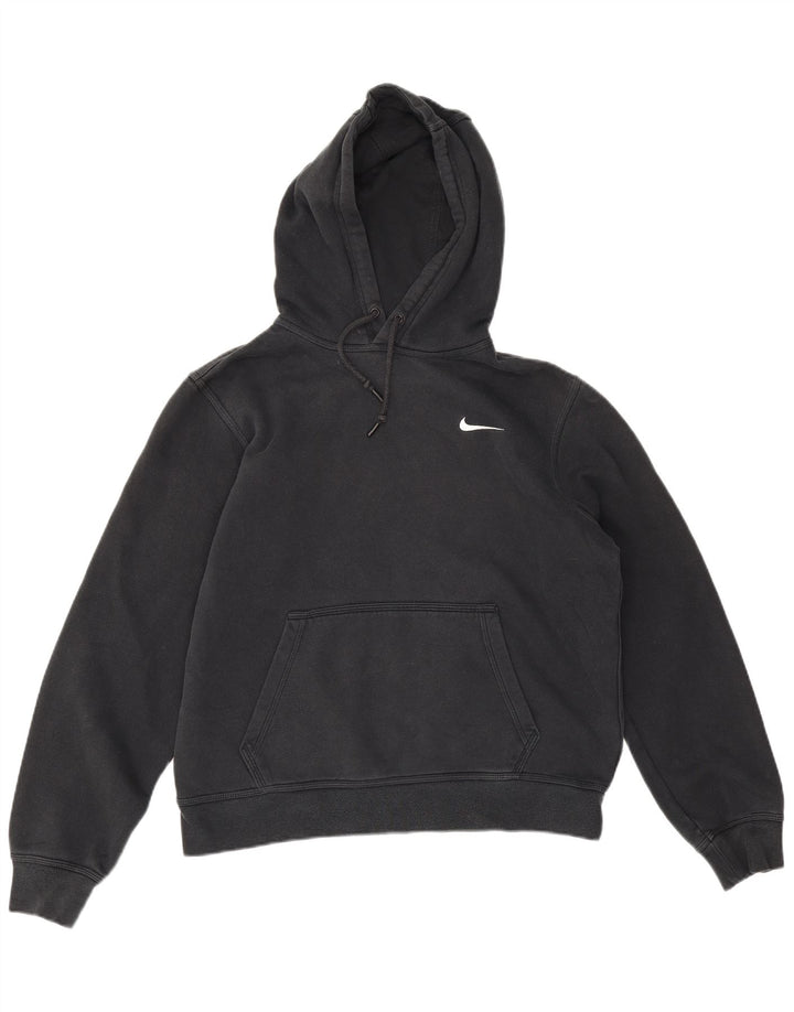 Nike Pull à capuche pour homme en coton noir moyen